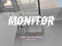 Ηλιακή αναγνώσιμη εξωτερική αδιάβροχη οθόνη αφής με πλήρως σφραγισμένο σχεδιασμό