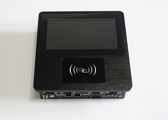 Καλή τιμή Βιομηχανικά LCD συστήματα PC Ubuntu επιτροπής RFID 3G 400cd/m2 RS232 on-line