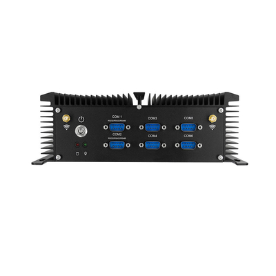 6 μίνι ενσωματωμένος PC υπολογιστής της Intel Celeron J1900 υπολογιστών κιβωτίων COM X86 βιομηχανικός