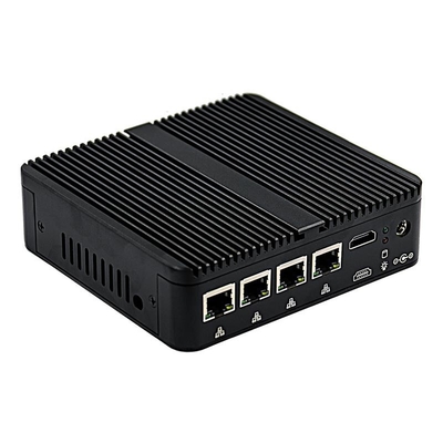 Μίνι PC 4 I210 της Intel Celeron J4125 Fanless/μίνι PC αντιπυρικών ζωνών λιμένων I211 Gigabit Ethernet