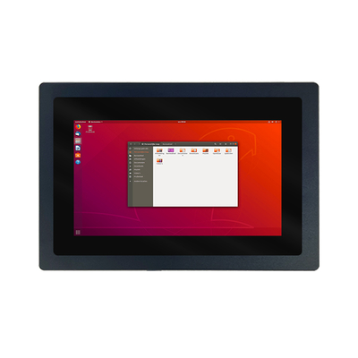 Ηλεκτρική τροφοδοσία συνεχούς ρεύματος Android PC βιομηχανικού πάνελ με χωρητική/ανθεκτική οθόνη αφής