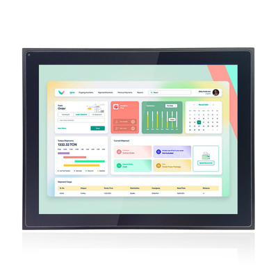 Καλή τιμή Windows10 λειτουργικό σύστημα Industrial Touch Panel PC με Intel Celeron J4125 CPU και 128GB αποθήκευσης on-line