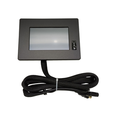 Καλή τιμή Αδιάβροχο αναγνώσιμο LCD IP65 όργανο ελέγχου 1000 φωτός της ημέρας υψηλή φωτεινότητα ψειρών 5 ίντσα on-line