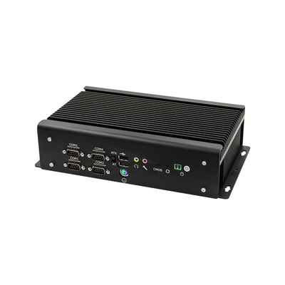Καλή τιμή 2* Gigabit LAN Βιομηχανικός Μίνι PC με 6 COM θύρες Επεκτάσιμο WIFI / Bluetooth on-line