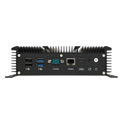 Καλή τιμή DDR4 RAM SSD HDD Fanless Μίνι PC 6*Gigabit LAN Βιομηχανικός Μίνι PC on-line