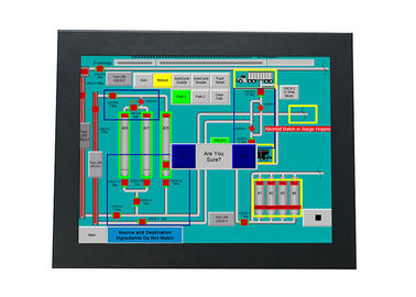 I3 ΚΜΕ 12 βιομηχανικό ψήφισμα οθόνης αφής PC επιτροπής αφής ίντσας 1024*768