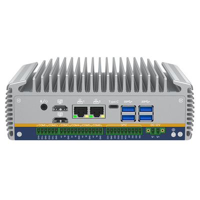 Καλή τιμή Χωρίς ανεμιστήρα Industrial Mini PC Intel 12th Alder Lake-U Core I5/i7 επεξεργαστής 6*COM on-line