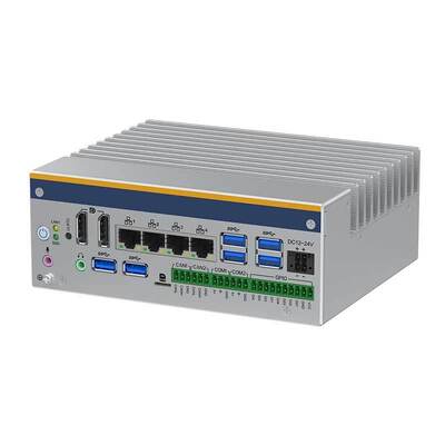 Καλή τιμή Intel 12th Gen Industrial Mini PC με 2xCANBUS και DIN-Rail Mounted Fanless Embedded PC on-line