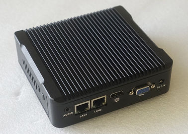 Βιομηχανικό μίνι ενσωματωμένο PC εναλλασσόμενο ρεύμα 100 συστημάτων Barebone υπολογιστών κραμάτων αργιλίου - 240V