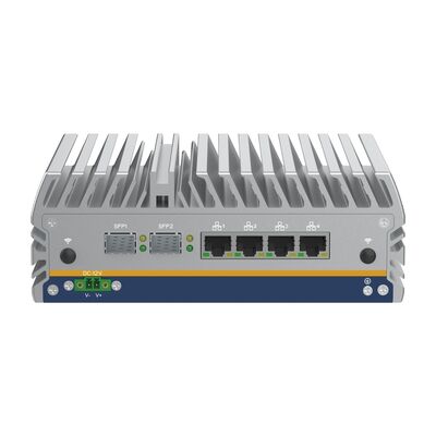 Καλή τιμή Βιομηχανικός Mini PC με 2 θύρες SFP+ και Intel Core I5 1235U για σκληρά περιβάλλοντα (-20°C έως +60°C) on-line