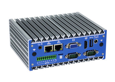 Καλή τιμή X86 το διπλό τοπικό LAN 2 της Intel Celeron J1900 ενσωματωμένο RS485 μίνι PC για το περίπτερο on-line