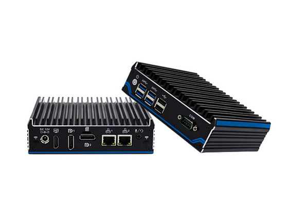 Καλή τιμή Βιομηχανικός μίνι υπολογιστής PC Intel J4125 NUC Συμβούλιο Πολιτιστικής Συνεργασίας 4096x2160 Fanless μίνι on-line