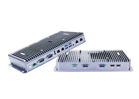 Καλή τιμή UHD ενσωματωμένος Fanless υπολογιστής PC γραφικής παράστασης I7 8565U βιομηχανικός μίνι με TPM on-line